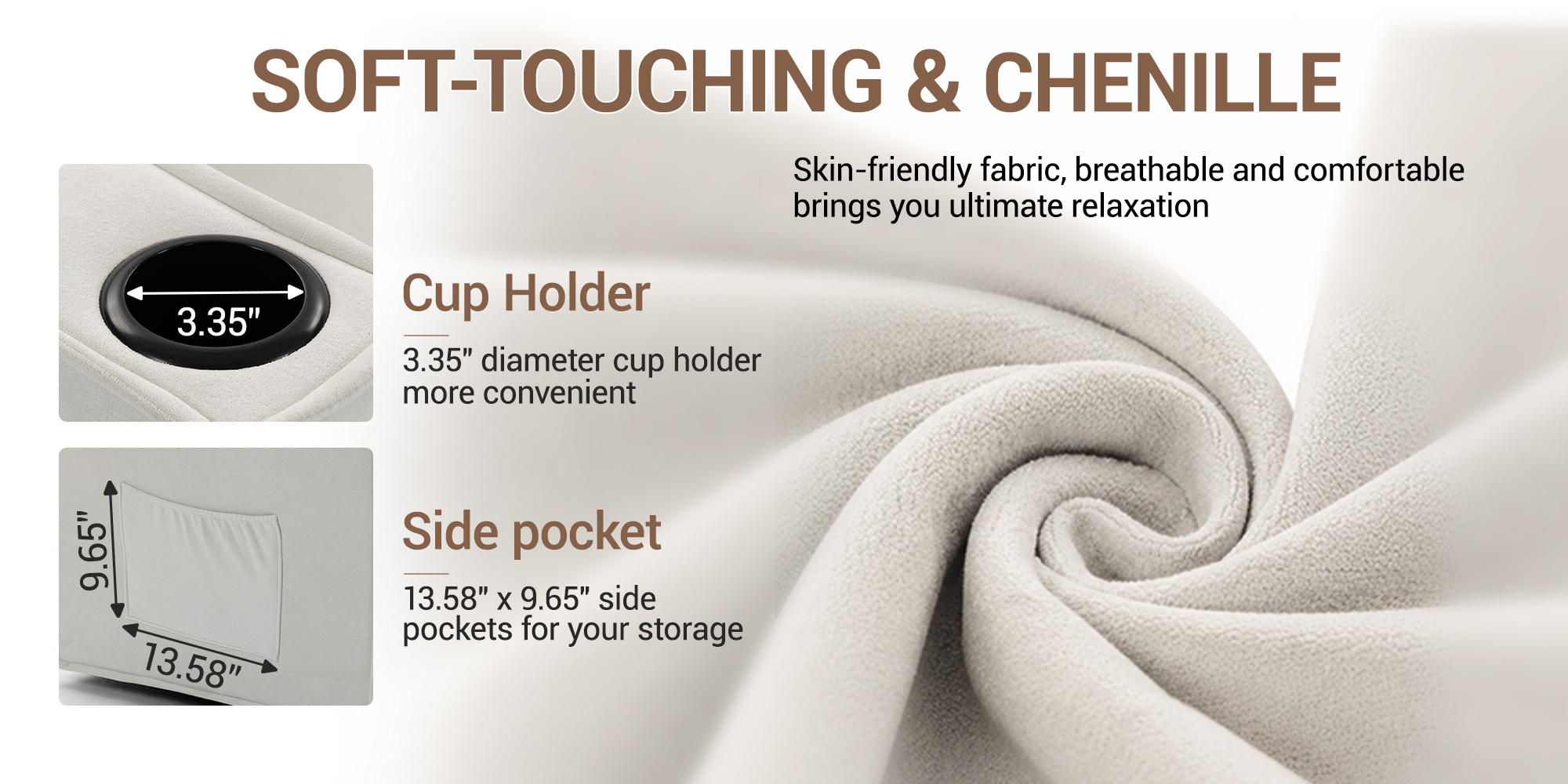SOFT-TOUCHING & CHENILLE