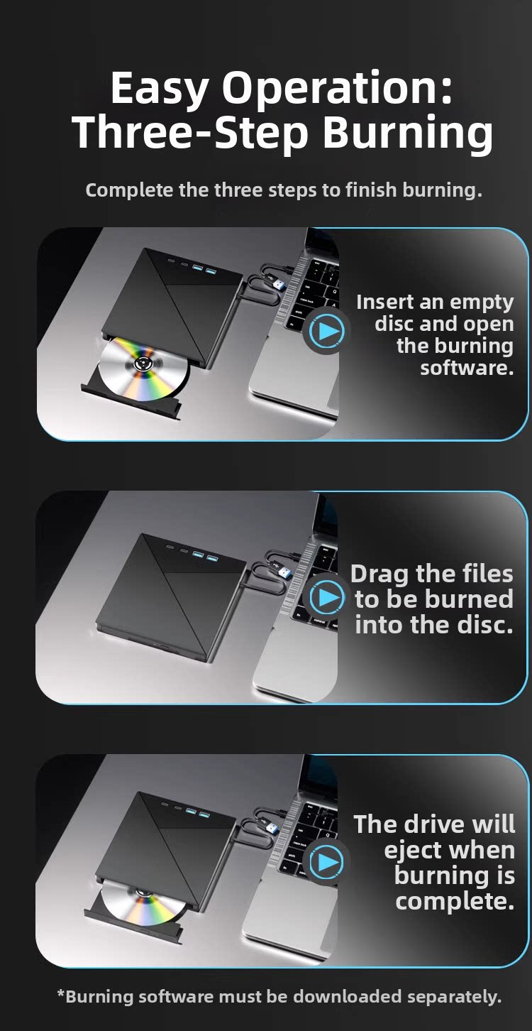 Three-Step Burning