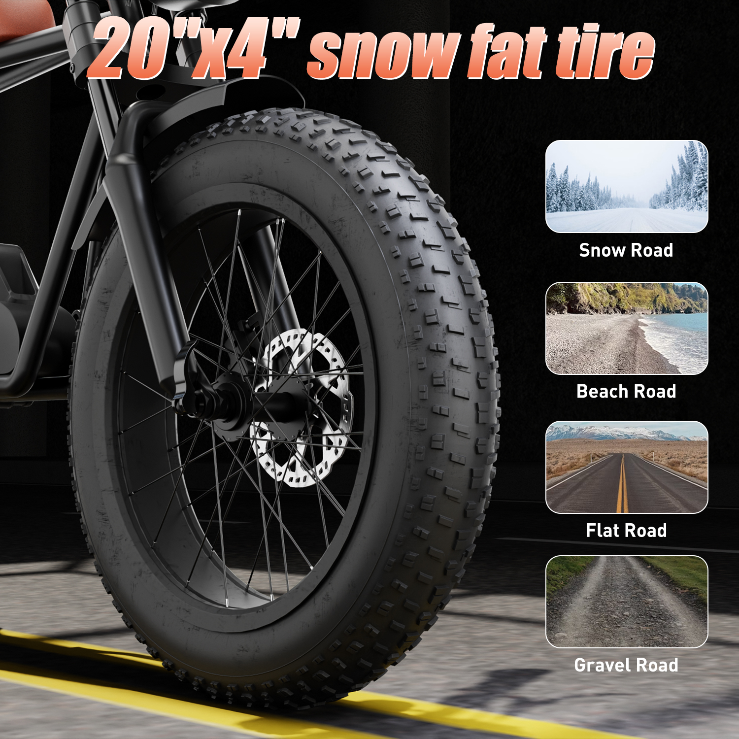 snow fat tire