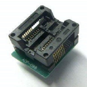 The adapter ADP-098 is used on SPI 300mil SOIC16 chips