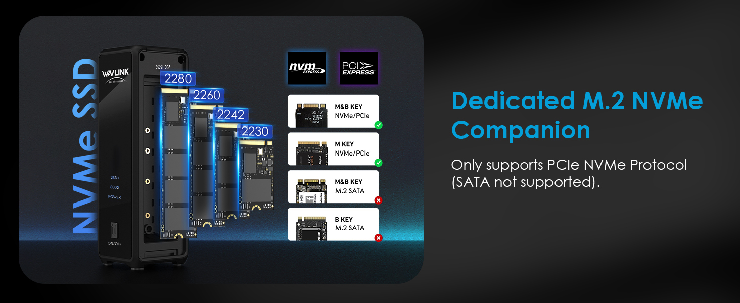 M.2 nvme ssd enclosure