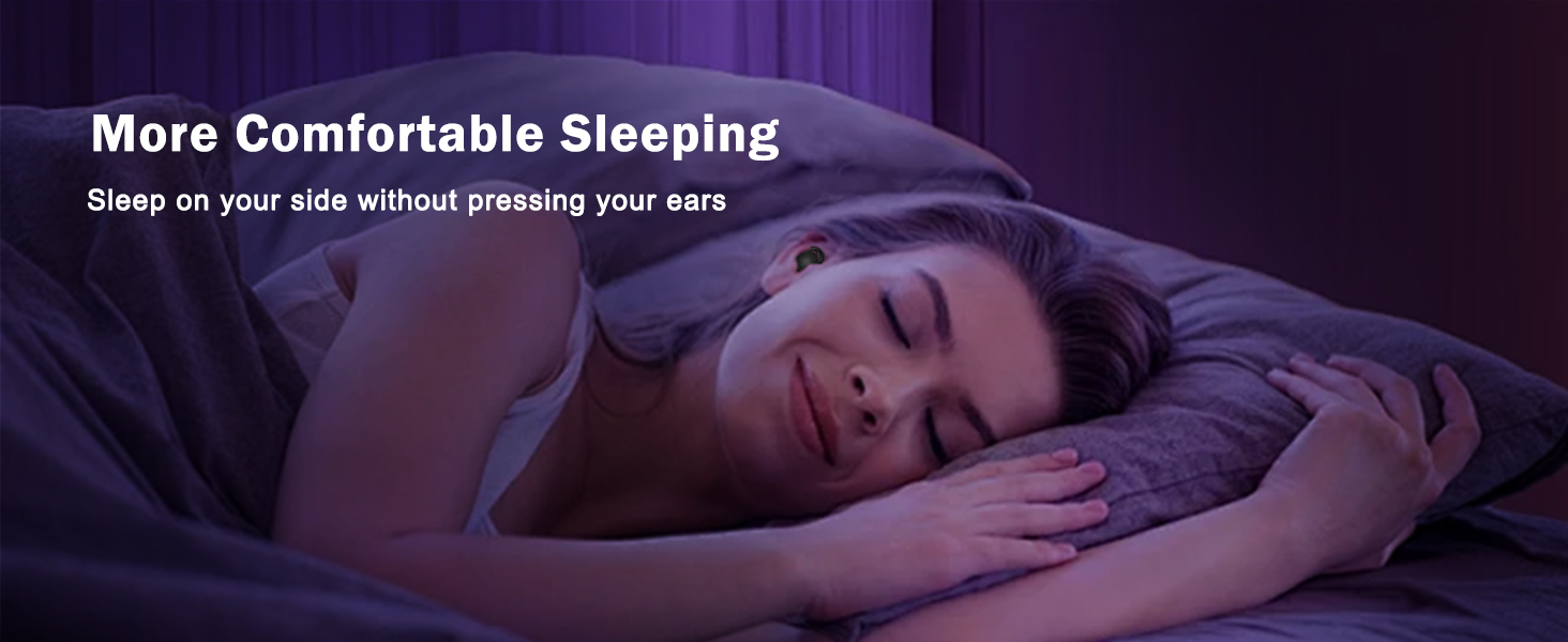 Sleep Headphones, Sleep Earbuds for Side Sleepers, Wireless Earbuds