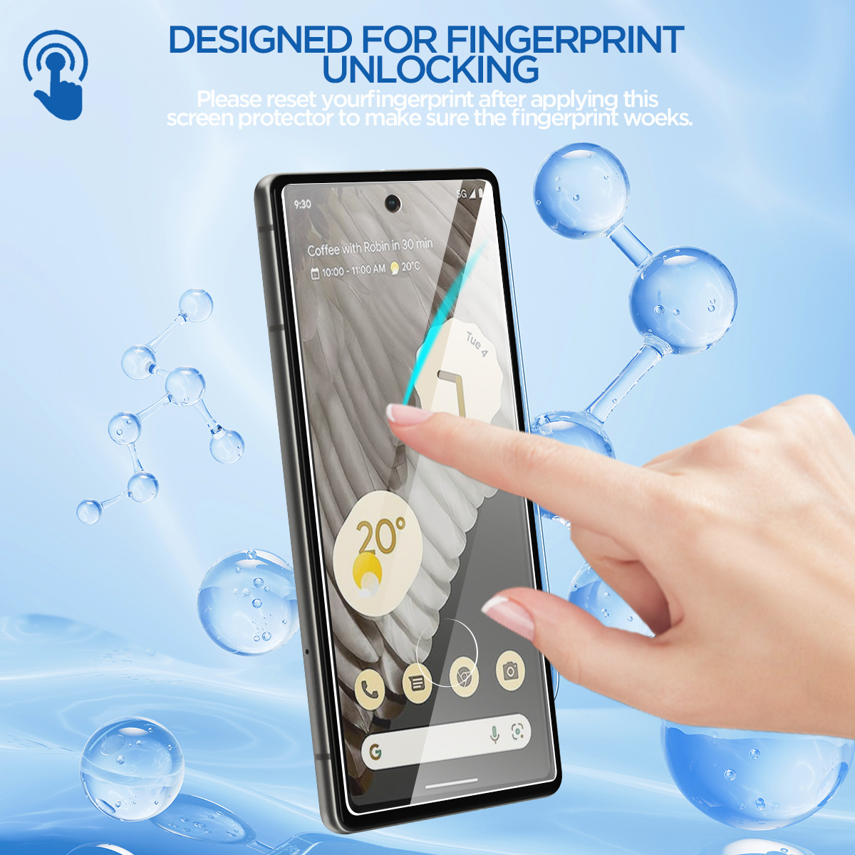 Google Pixel 7 Tempered Glass Screen Protector