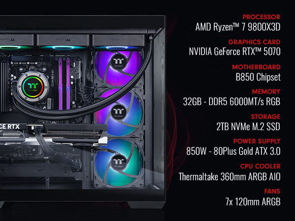 Thermaltake NE 9870-V380 Gaming Desktop PC