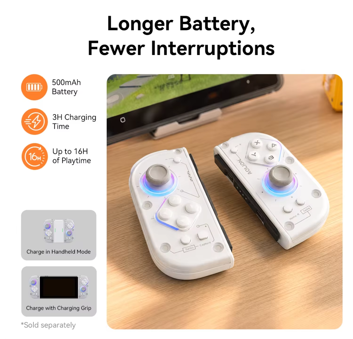 Longer Battery, Fewer Interruptions