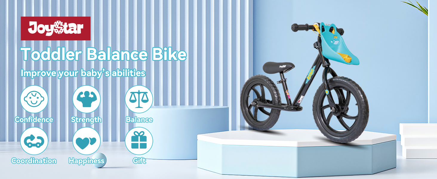 joystar kids bike boy girl children youth bicycle toddler balance basket