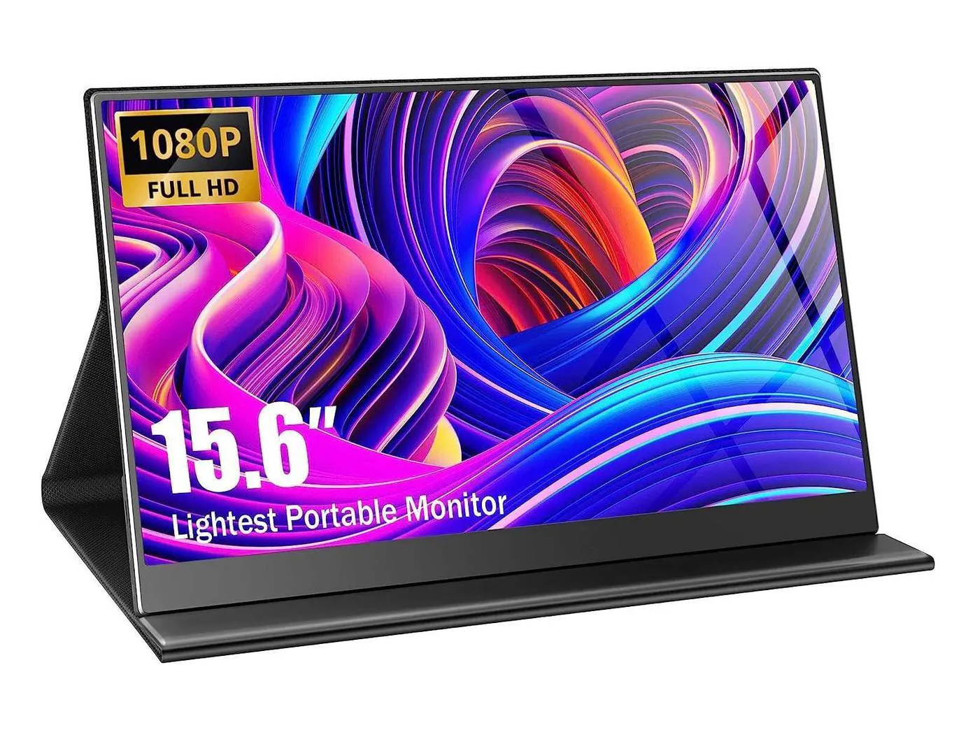 15.6'' 1080P FHD IPS Display USB-C HDMI Portable Monitor