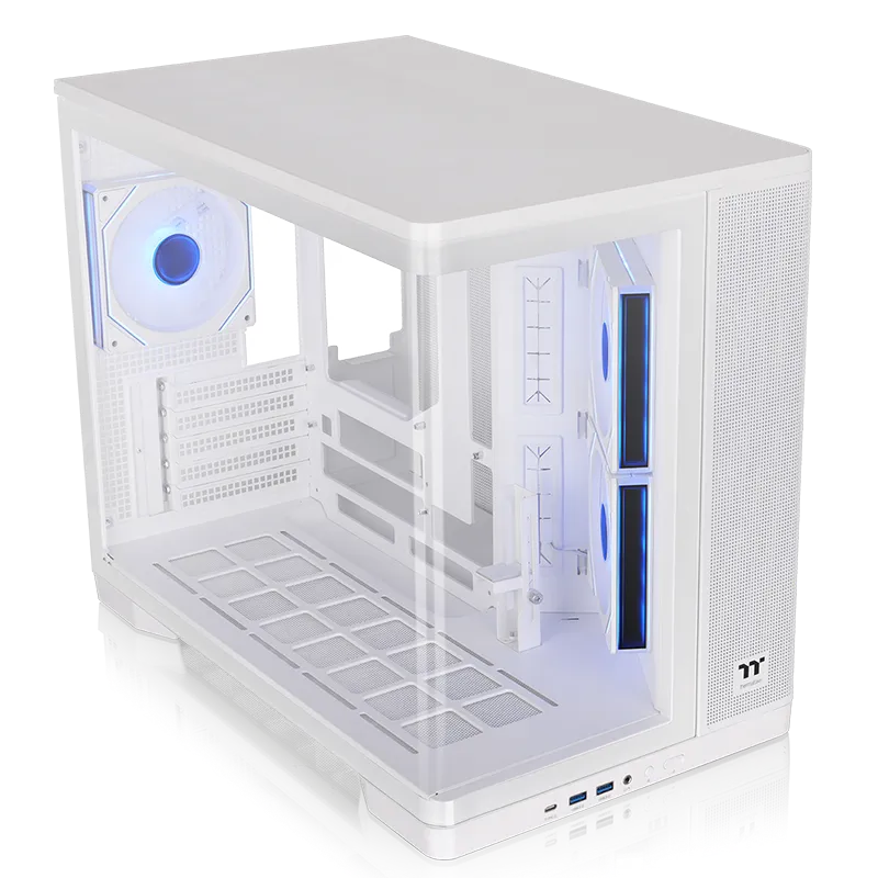 Thermaltake Arcus 280 TG ARGB Micro Tower Chassis - Snow