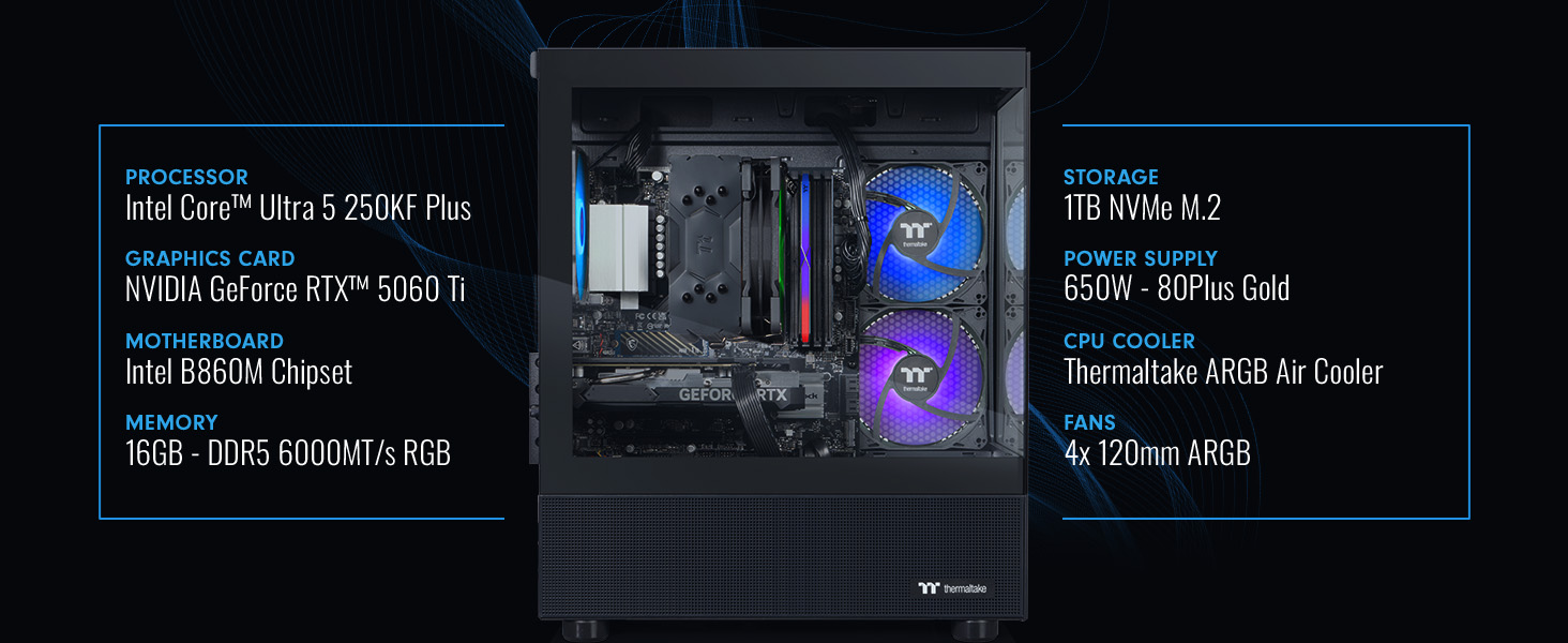Thermaltake LCGS NE u2560T-V170B Gaming Desktop