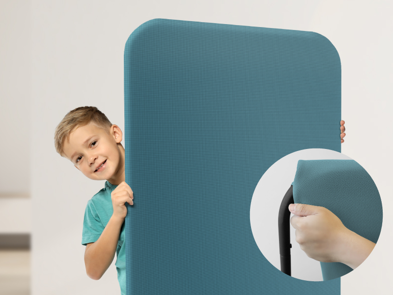 standing divider sapphire lightweight and portable