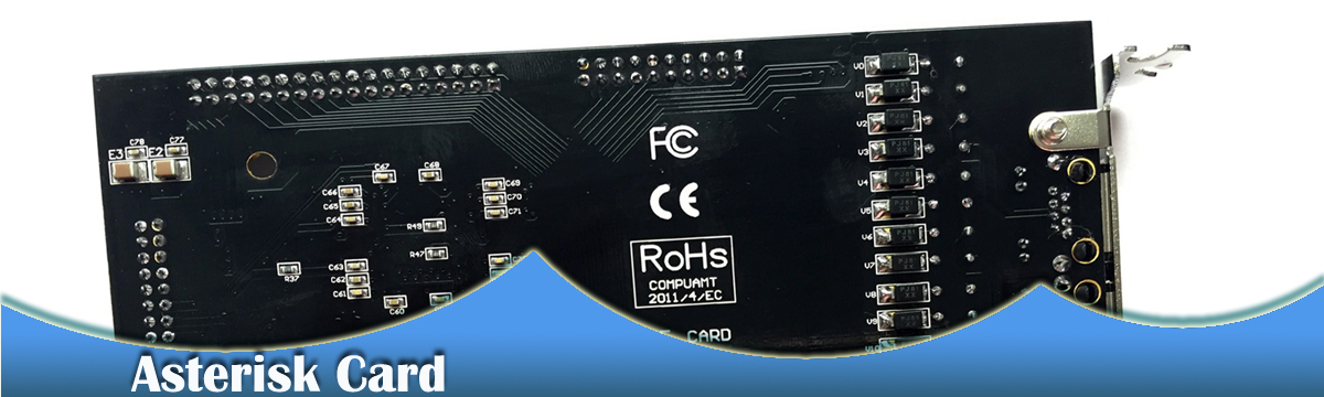 Asterisk card te420e