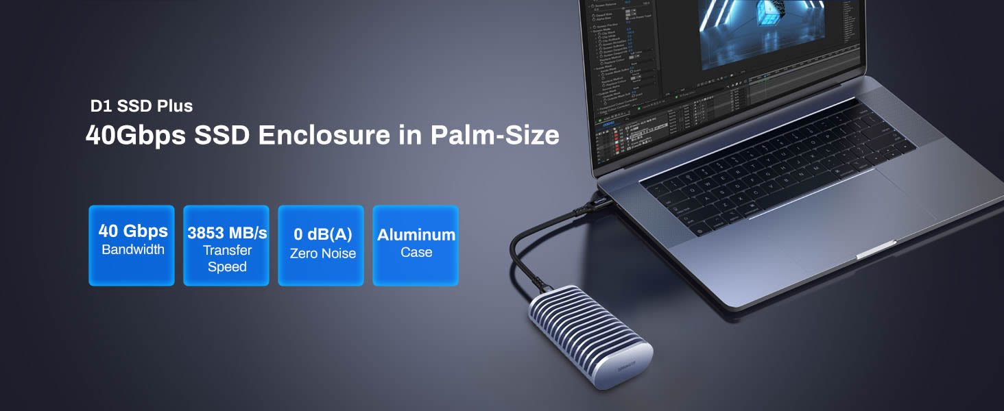 40Gbps M.2 SSD Enclosure