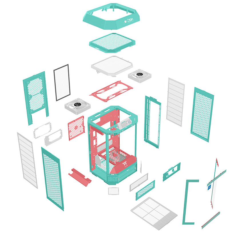 Thermaltake Tower 250 Mini-ITX Mini Tower Case