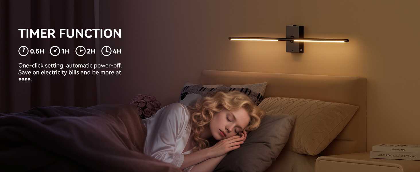 Timer Function Wall Sconce