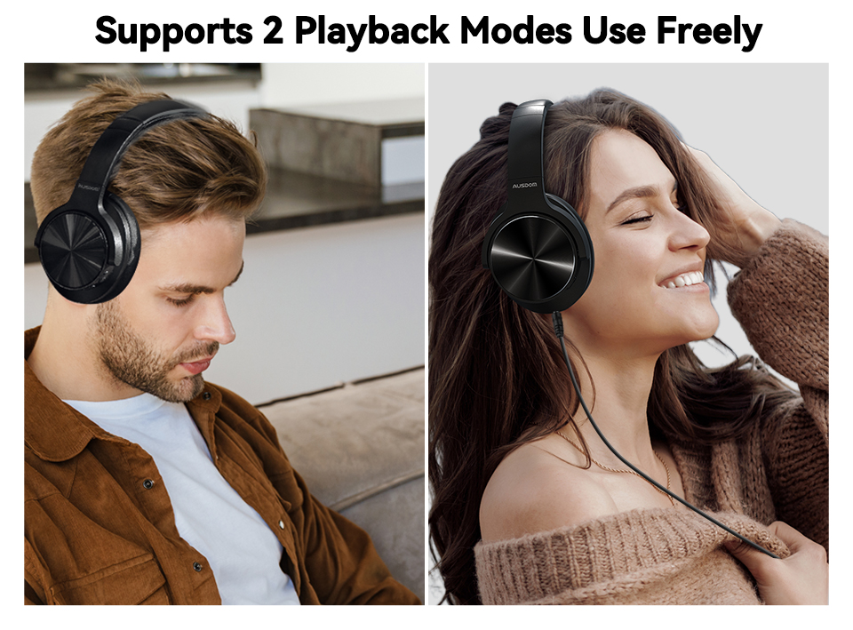 AUSDOM E9 Active Noise Cancelling Headphones