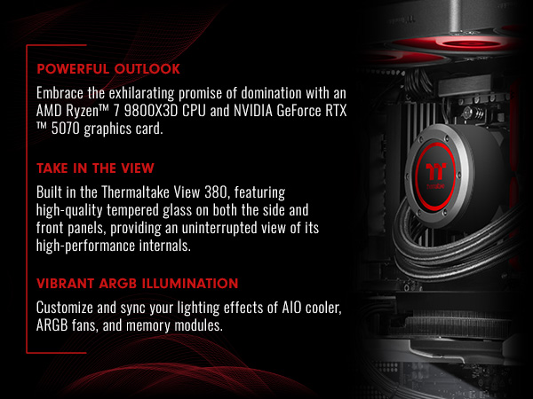 Thermaltake NE 9870-V380 Gaming Desktop PC