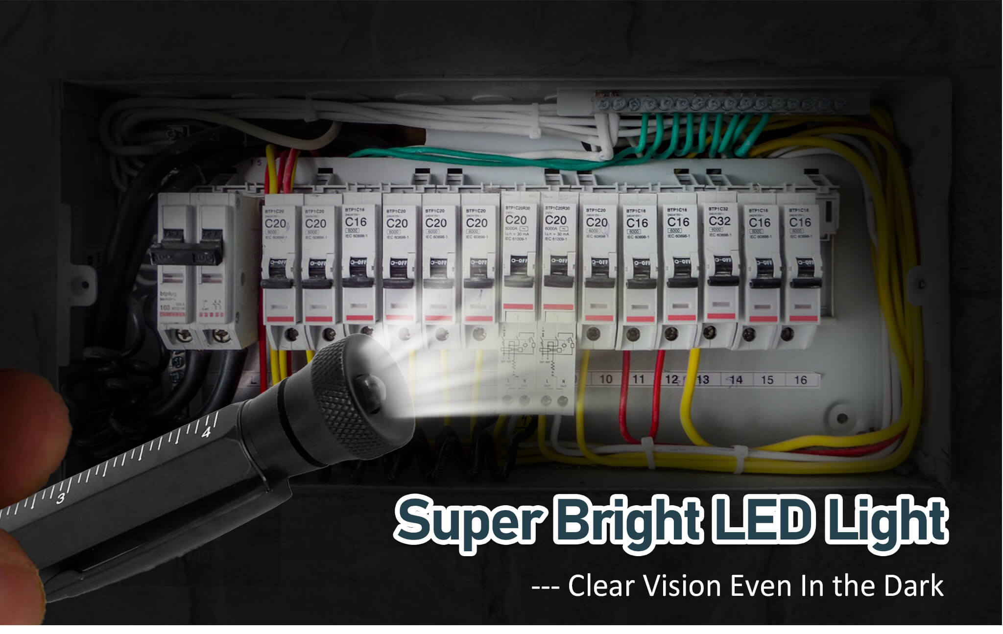 Bright LED Flashlight