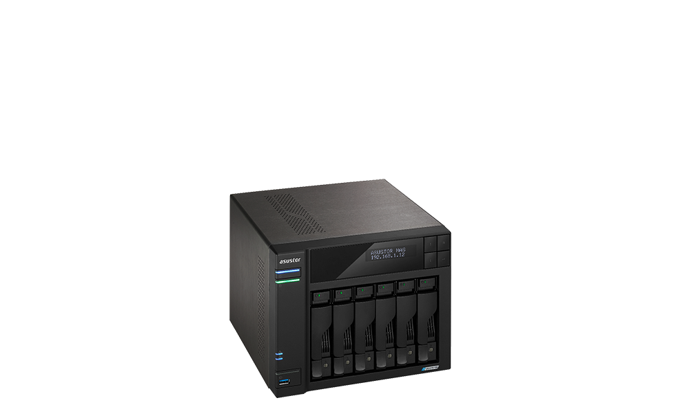 Asustor AS6706T v2 Lockerstor 6 Gen2+ 6 Bay Desktop NAS
