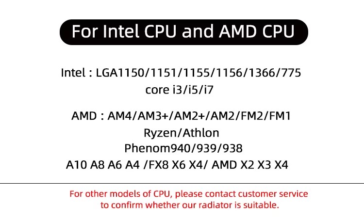 Dual Tower 6 Copper Pipe CPU Cooler
