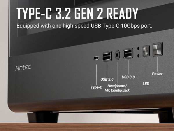 Antec P6 Neo ARGB Mid-Tower ATX PC Case