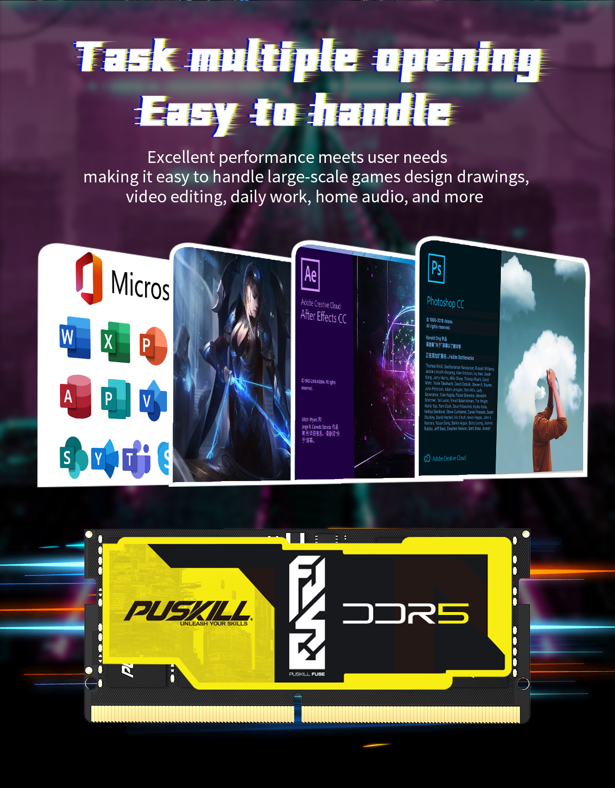 DDR5 Notebook Memory