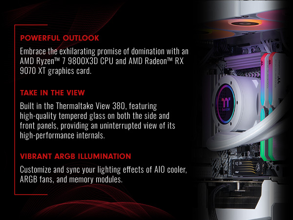 Thermaltake NE 9897X-V380S Gaming Desktop PC
