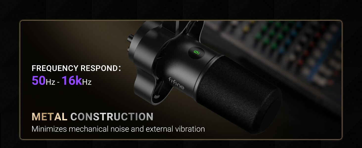 FIFINE K688 Neo USB/XLR Podcast Microphone