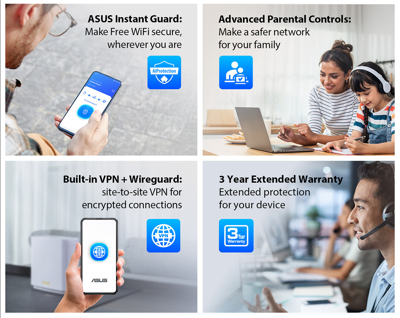 ASUS RT-BE58 Go Dual-band WiFi 7 Portable Travel Router