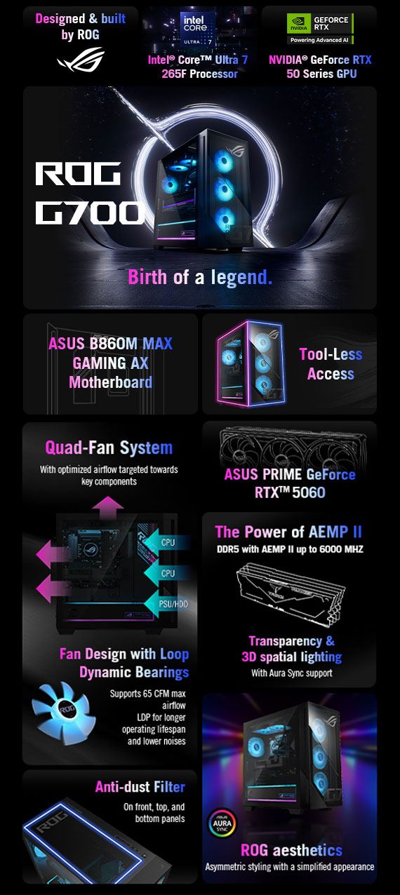 ASUS G700TF-DS764 Gaming Desktop