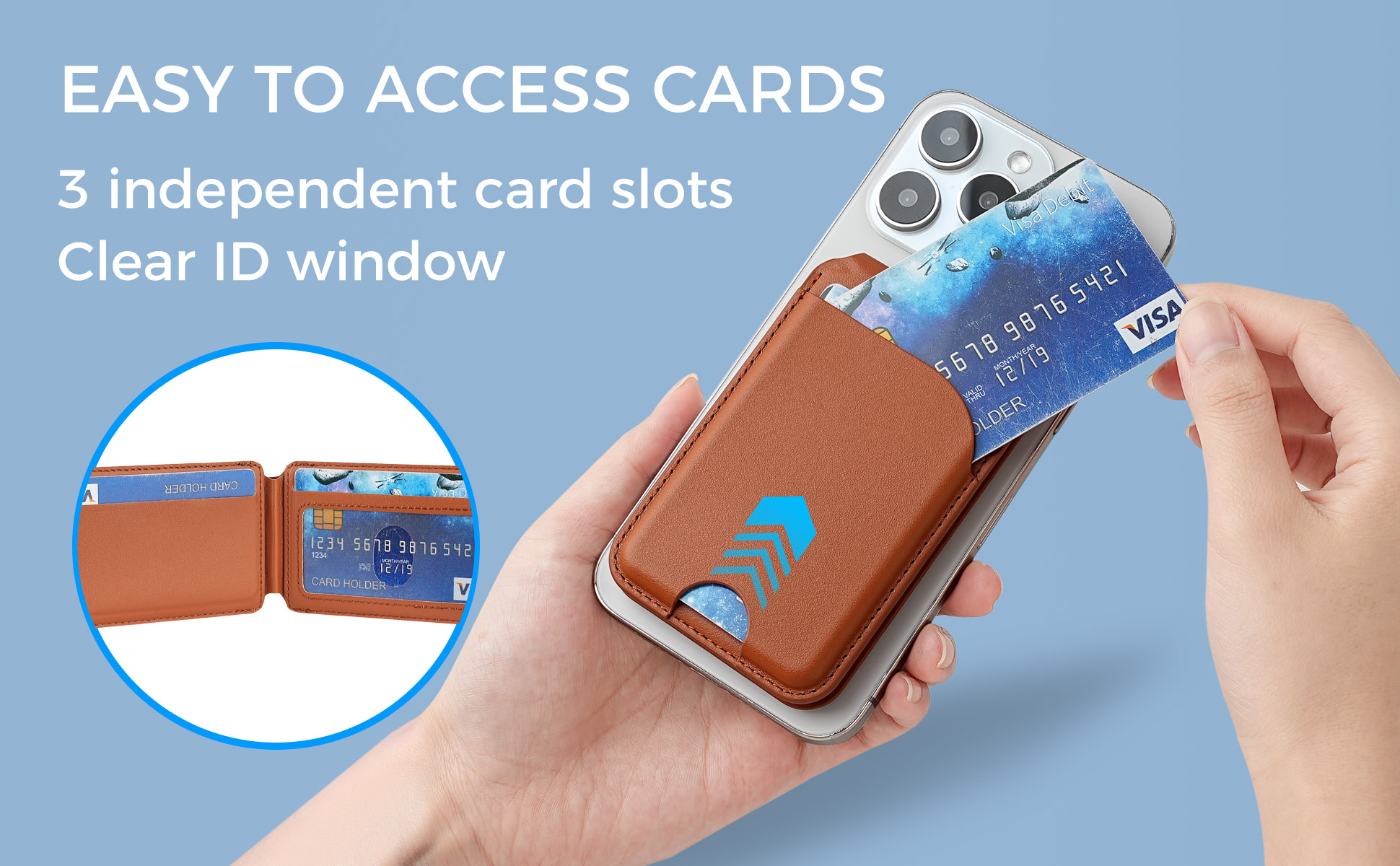 Card Storage with Easy Access