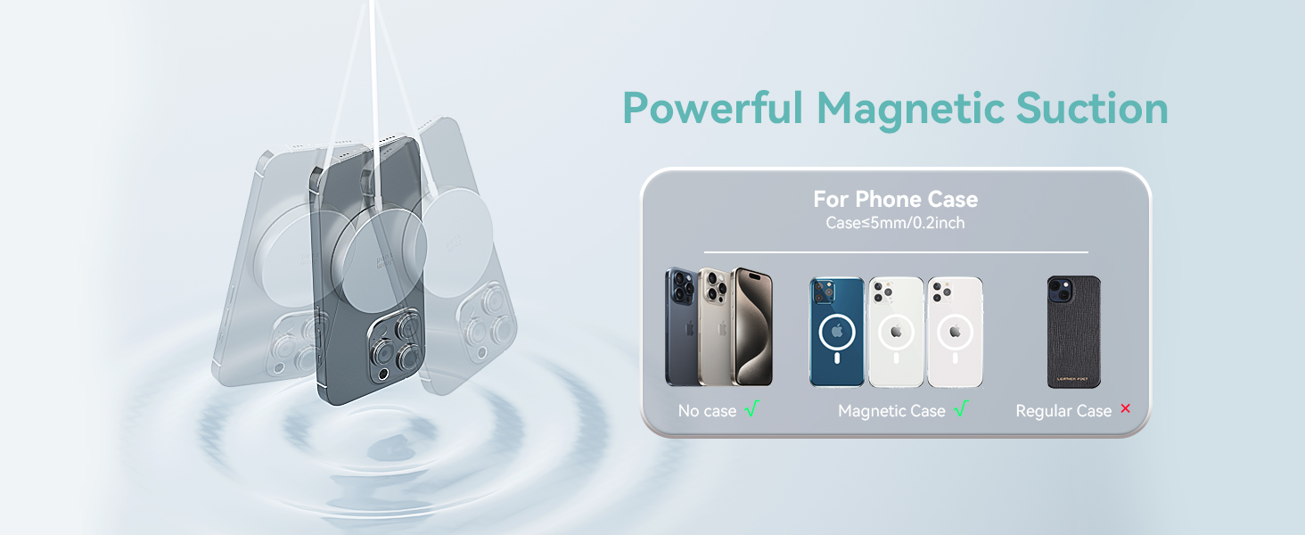 powerful magnetic suction