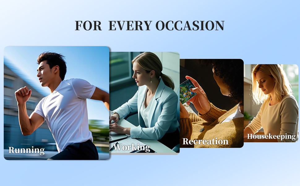 SOBAST open headset, ultra-comfortable, lightweight design, fit the ear, ergonomic earhooks, powerf
