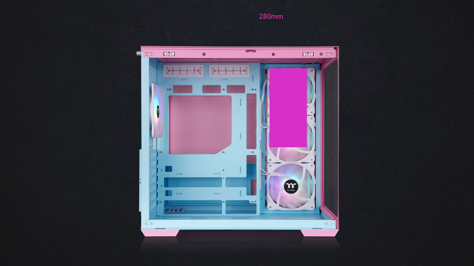 Thermaltake View 380 TG ARGB Mid Tower Chassis