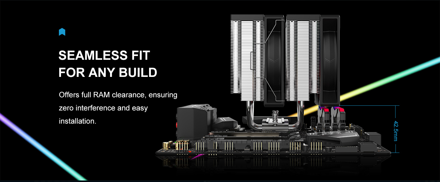 SAMA A60L Dual-Tower CPU Air Cooler