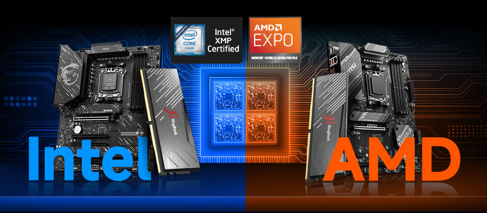 Kingbank 288-Pin PC RAM DDR5 Desktop Memory