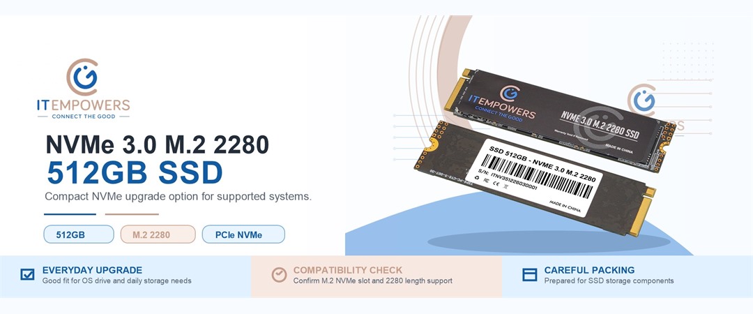 NVMe 3.0 M.2 2280 512GB SSD