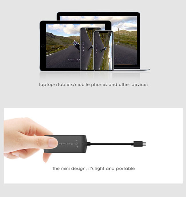 Rocstor TrueReach TR9 4K@60Hz Mini Portable 65ft (20M) HDMI over Wireless Extender 4096×2160@60HZ (Y10G009-B2)