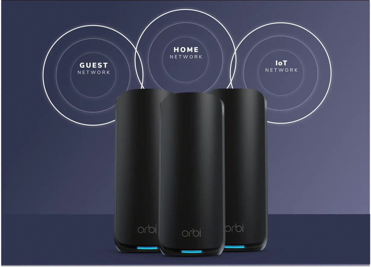 Netgear Orbi 970 Series Quad-Band WiFi 7 Mesh System