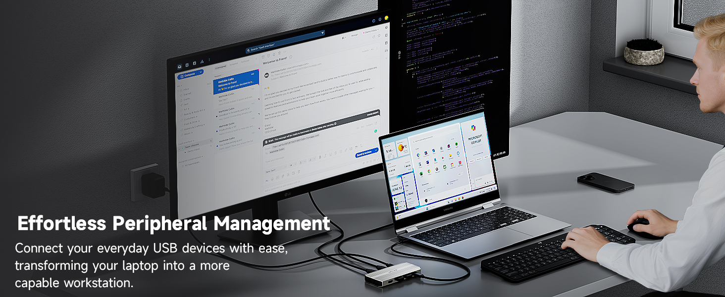 usb c docking station/video capture card