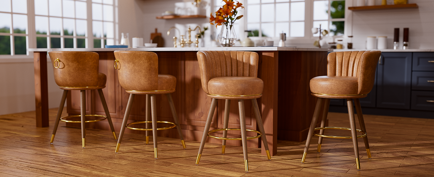 Counter Height Bar Stools Set of 2