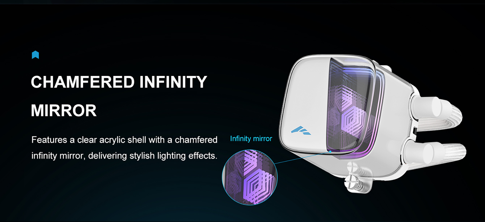 SAMA L70 360mm Liquid CPU Cooler AIO Cooler White