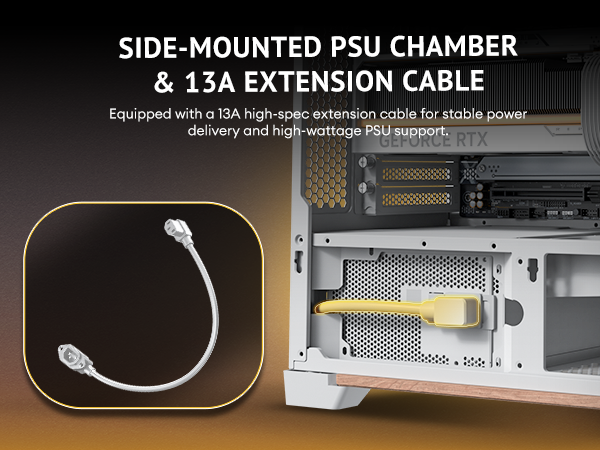 Antec C6 Wood White Mid-Tower Case