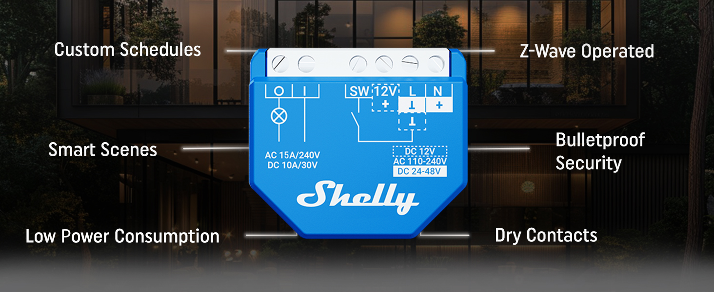 Shelly Wave 1 - Product Features