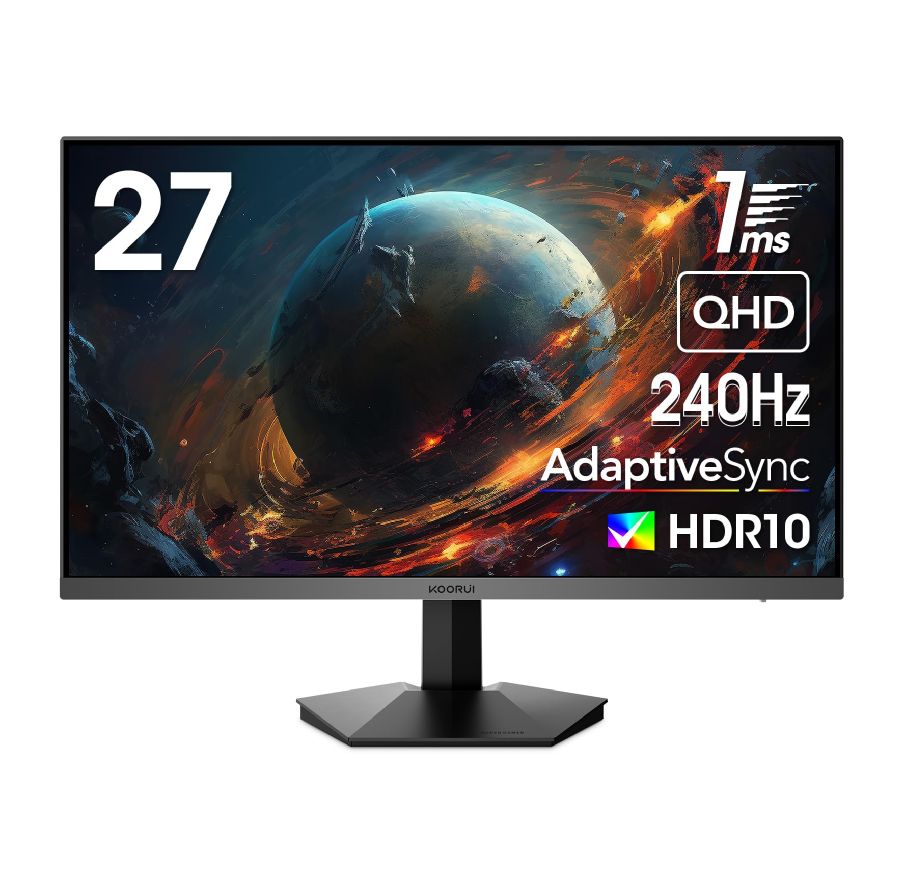 KOORUI 27 inch 2K 240Hz QHD
