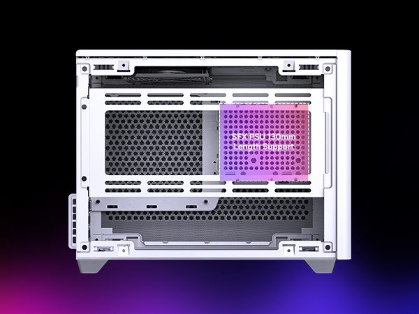 Cooler Master NR200 White SFF Small Form Factor Mini-ITX Case 