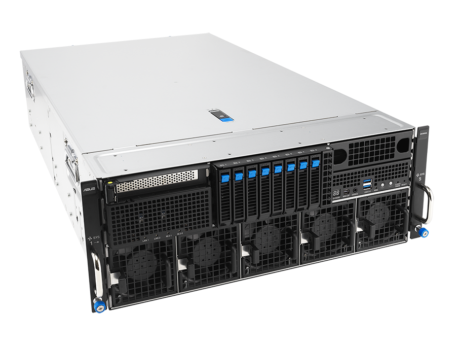 ASUS ESC8000A-E13-32W 4U 8-GPU AI Server