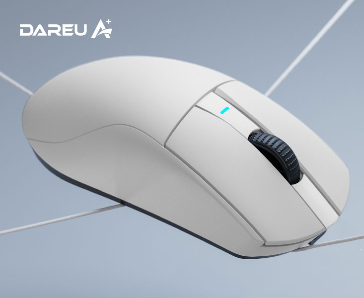 DAREU A950GM Wireless Gaming Mouse - White