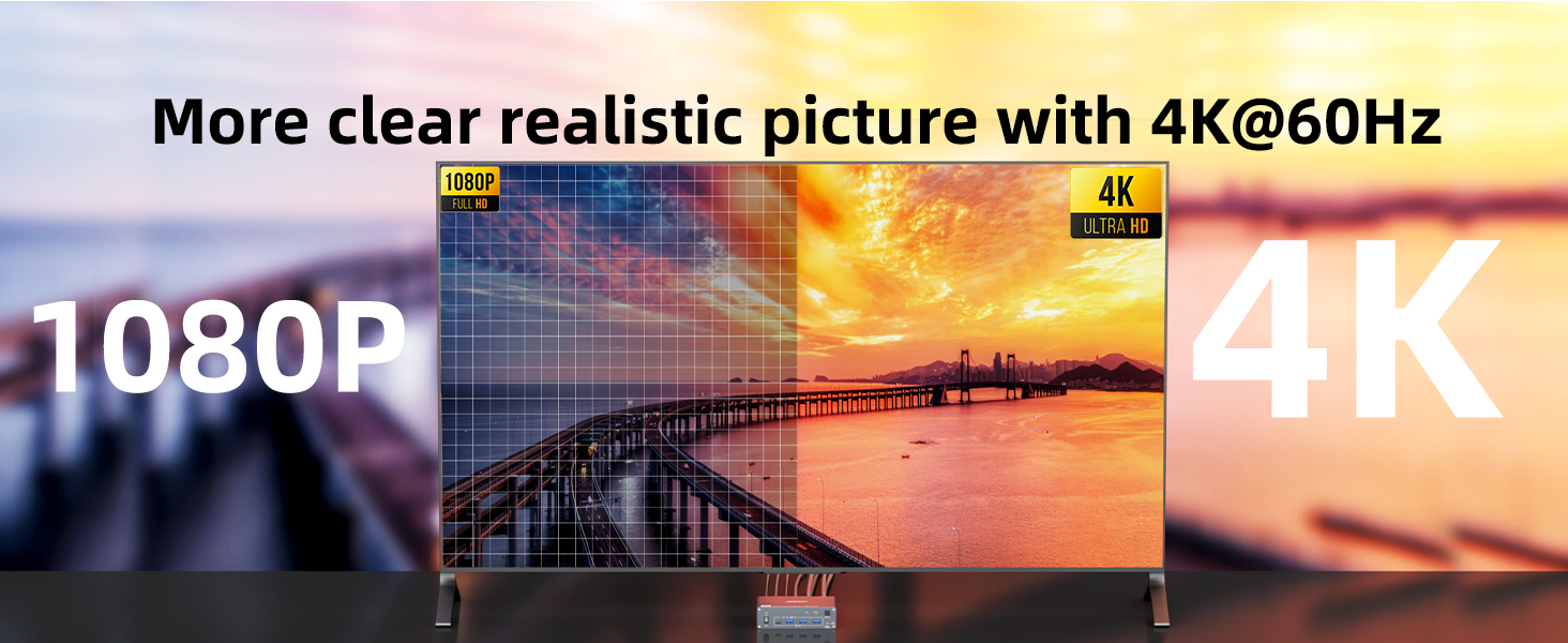 How to connect the KVM switch