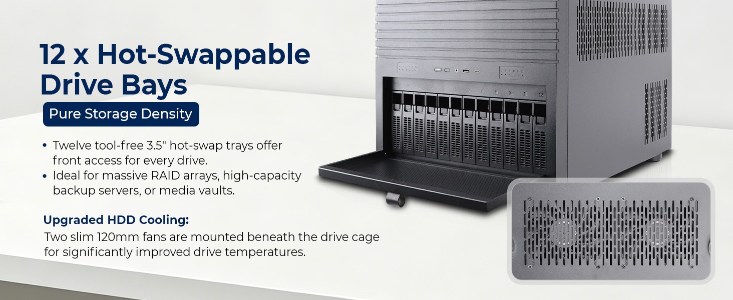 Rosewill HEARTH NAS PRO MAX Server Chassis