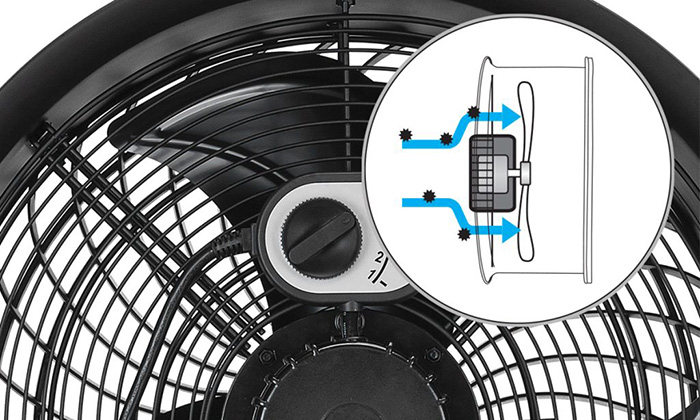 Caterpillar 18-inch High-Velocity Drum Air Circulator Fan